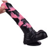Bad Horse Gode Horse Hurulf S 18 x 4.7cm Noir-Rose